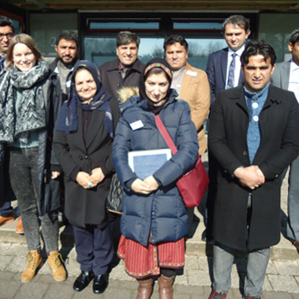 Zu Beginn des Sommersemester 2016 empfing das IJ-Team eine zehnköpfige Delegation aus Afghanistan.