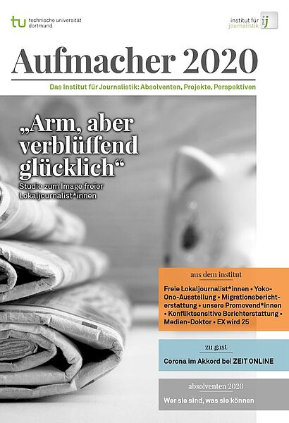 Titelseite des Aufmachers 2020