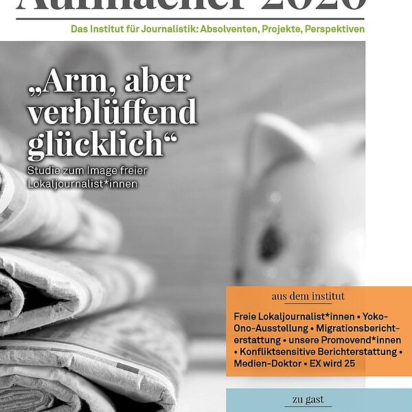 Titelseite des Aufmachers 2020