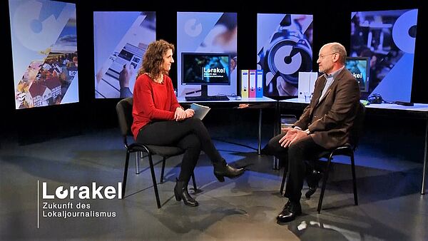 Medien-Experten bei NRWision diskutieren über die Zukunft des Lokaljournalismus.