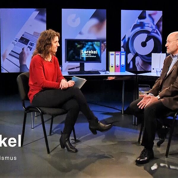 Medien-Experten bei NRWision diskutieren über die Zukunft des Lokaljournalismus.