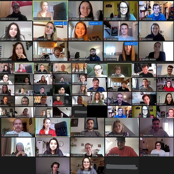 Screenshots virtuelle Lehre