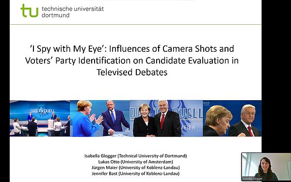 Titelseite der Präsentation von Isabella Glogger