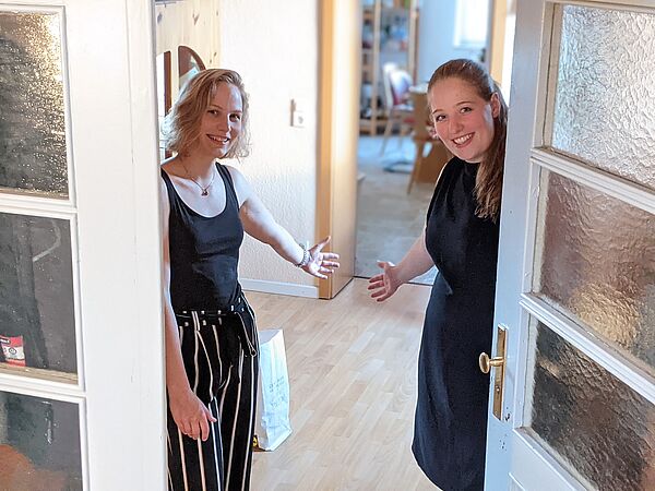 Miriam Jagdmann und Lina Wiggeshoff