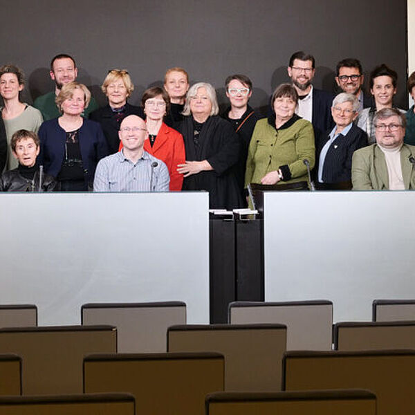 Ein Grupppenfoto des Mediadelcom-Teams