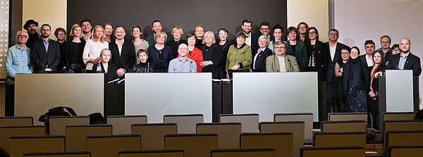 Ein Grupppenfoto des Mediadelcom-Teams