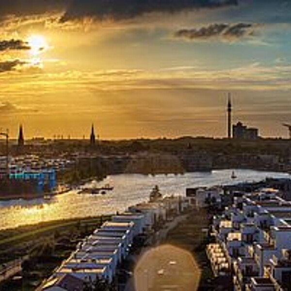 Sonnenuntergang Phönixsee