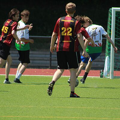Union Bierling auf dem Fußballplatz