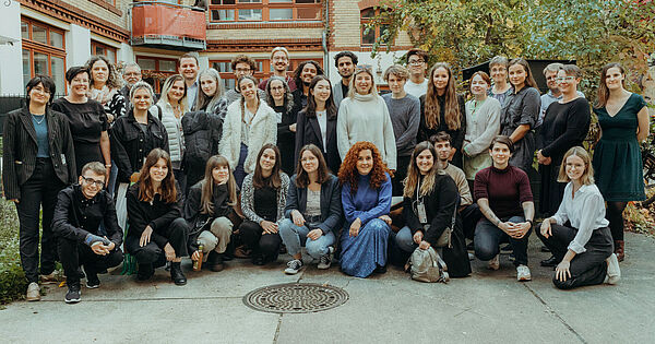 Gruppenfoto Summer School des Newsreel-Projekts