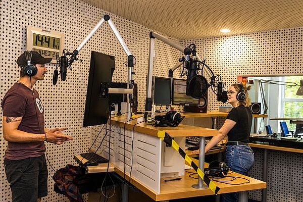 Radio-Studio von eldoradio