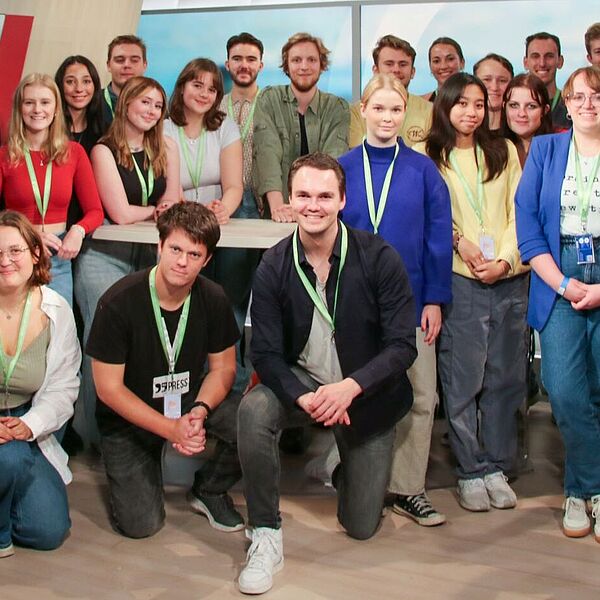 Gruppenfoto der Teilnehmenden beim WDR
