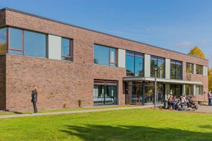 Das Erich-Brost-Haus auf dem Campus Nord der TU Dortmund.Foto: Roland Baege/TU Dortmund Das Erich-Brost-Haus auf dem Campus Nord der TU Dortmund.Foto: Roland Baege/TU Dortmund