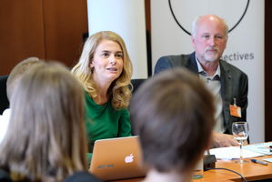 Prof. Dr. Susanne Fengler und Prof. Dr. Wolfgang Lutz (Foto: Sebastian Gabsch) 